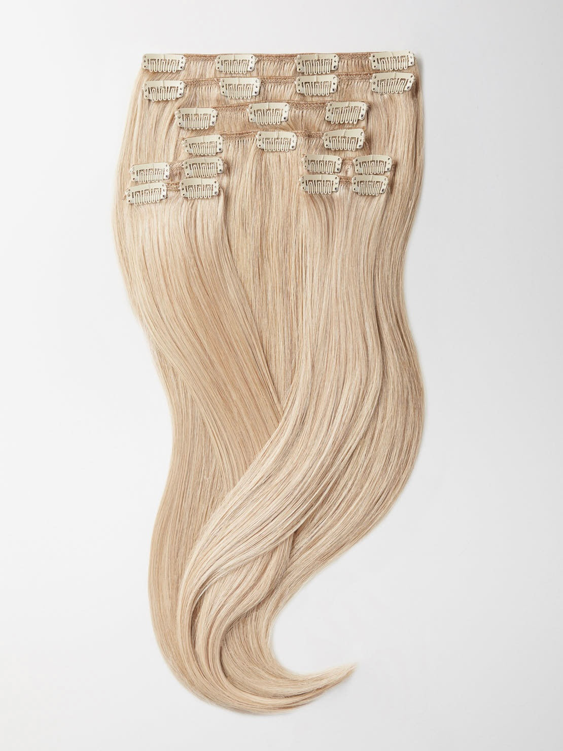 Clip in Extensions - luxury Qualität - Maximum Volume 8-teilig 24 superhellaschblond variant detail image - 6d1a4bd0fab59baacf9d2c8c3cba29eb6b42c766cab31e989ddaf126a1cb0fcb