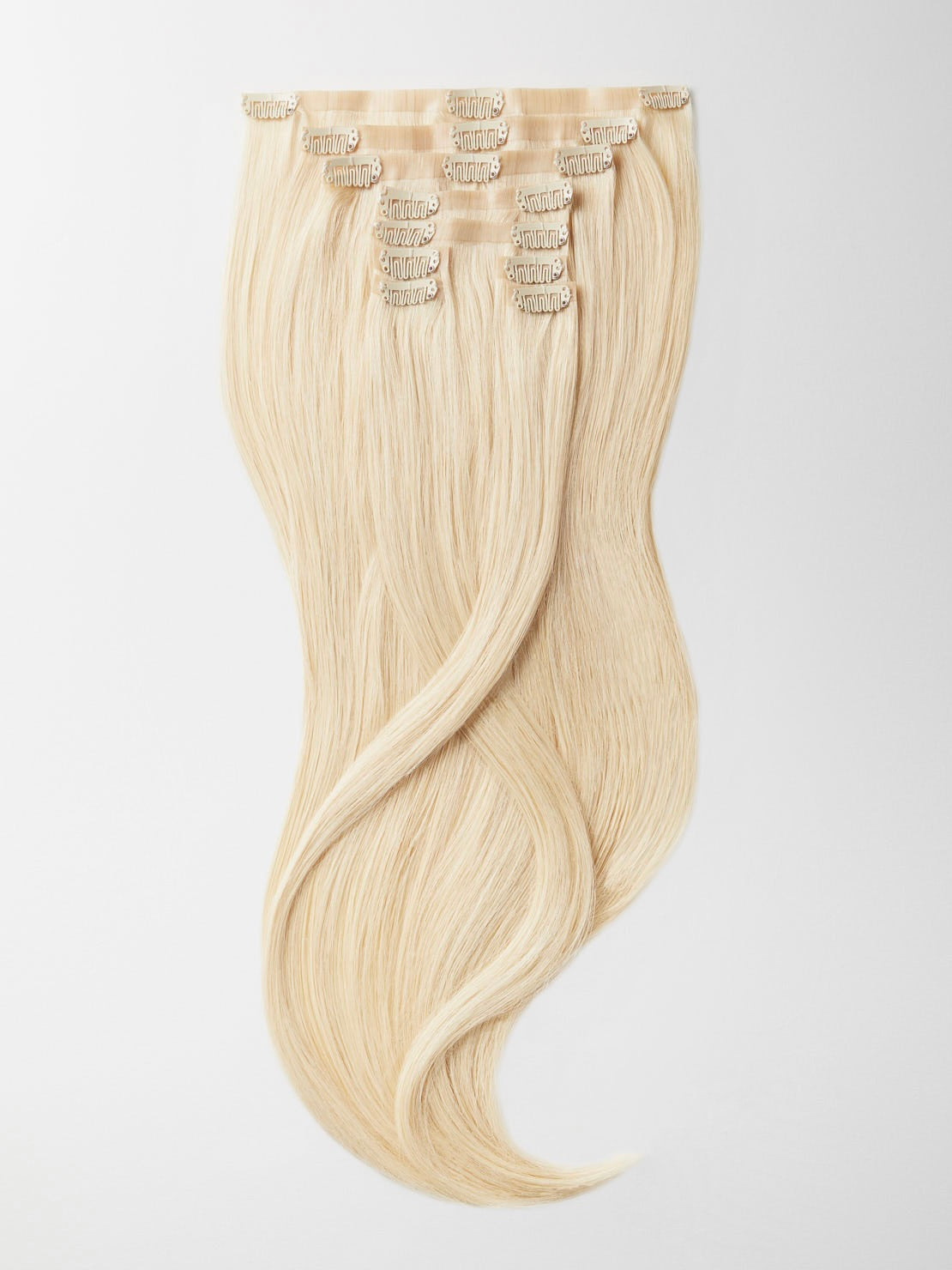 Clip in Extensions - luxury Qualität - Big Volume 9-teilig 1001 platin blond variant detail image - de13c8b85fbf2e9022aa767b91c29abc259c461f22543c6c8877c8278e5849ac