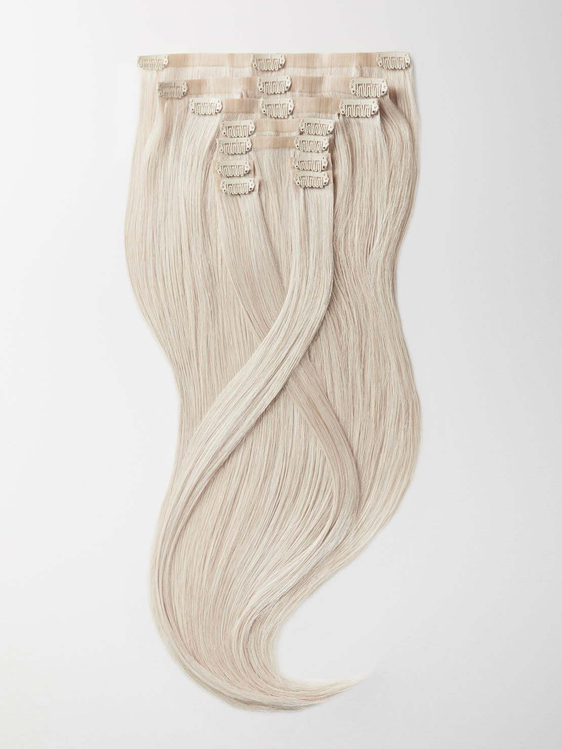 Clip in Extensions - luxury Qualität - Big Volume 9-teilig 59 platin hell silber variant detail image - 6fd7c278ac76a2ddb4eca42aa6f5479c867fa3cbe5fbb2d1f5553dd368ea4f8d